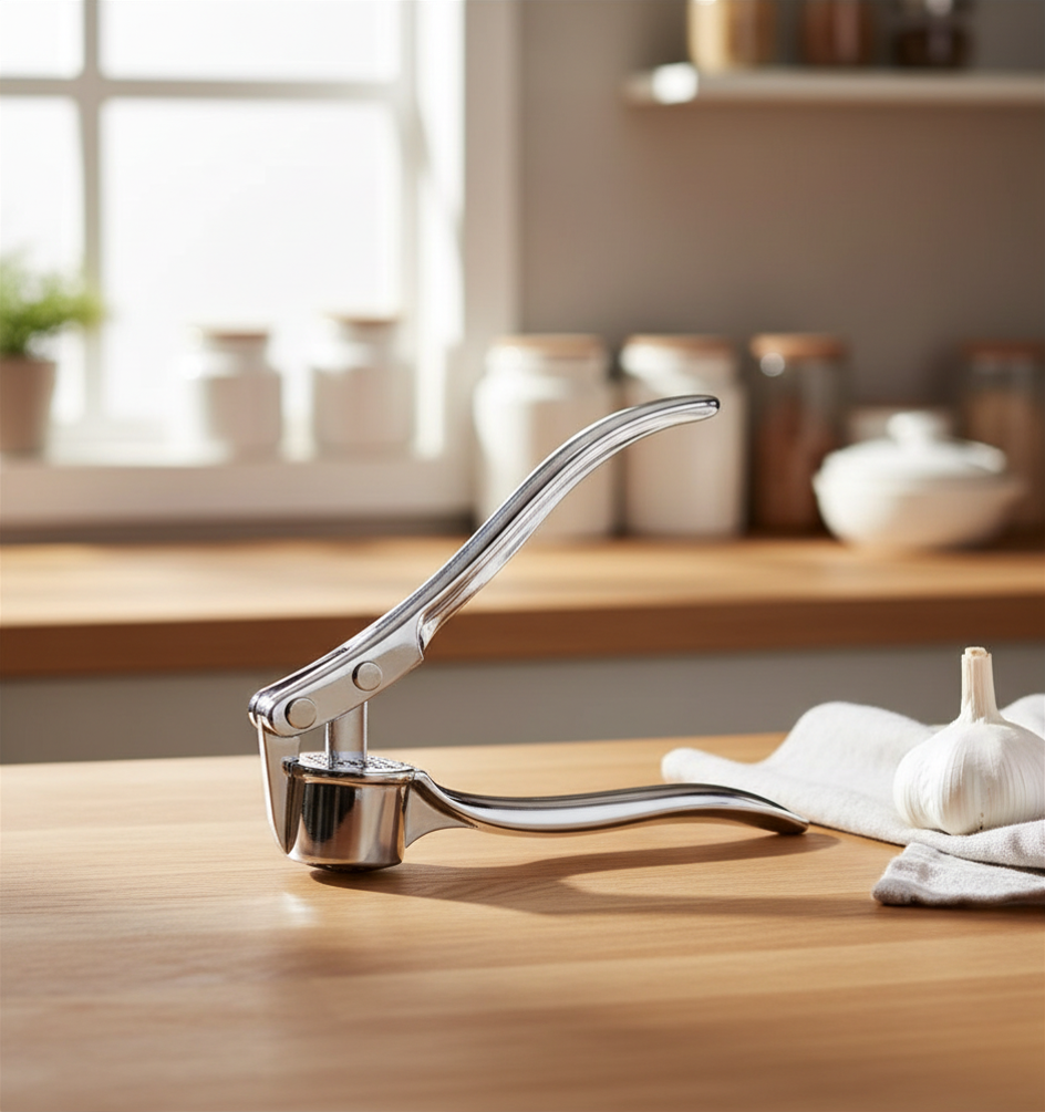 Presse-ail rocker inox - Professionnel & sans odeur